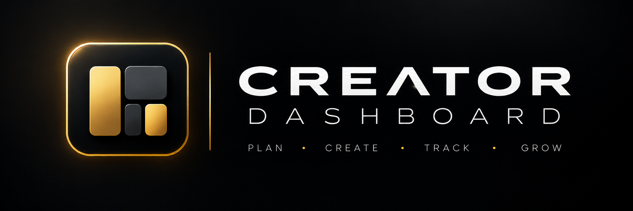 Creator Dashboard — Plan, Create, Track, Grow
