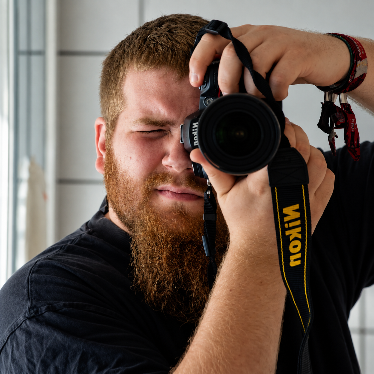 Carsten mit Kamera